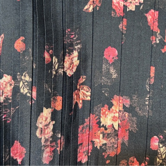 Anthropologie Foxiedox Biella black floral open back dress - Picture 7 of 9